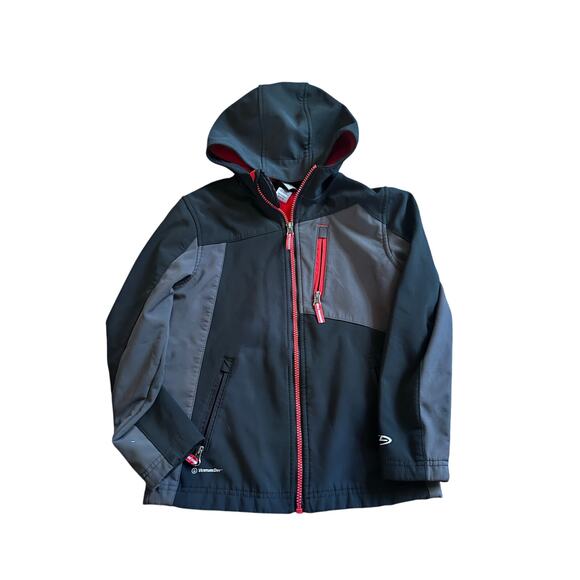 C9 Champion Boys Black & Gray Soft Shell Jacket - M (8/10) - Picture 1 of 5